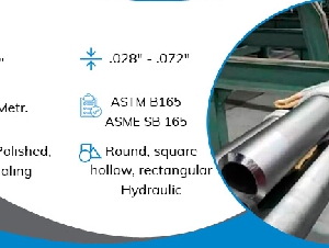 Find ready stock of Monel Tube at Jolly Steels